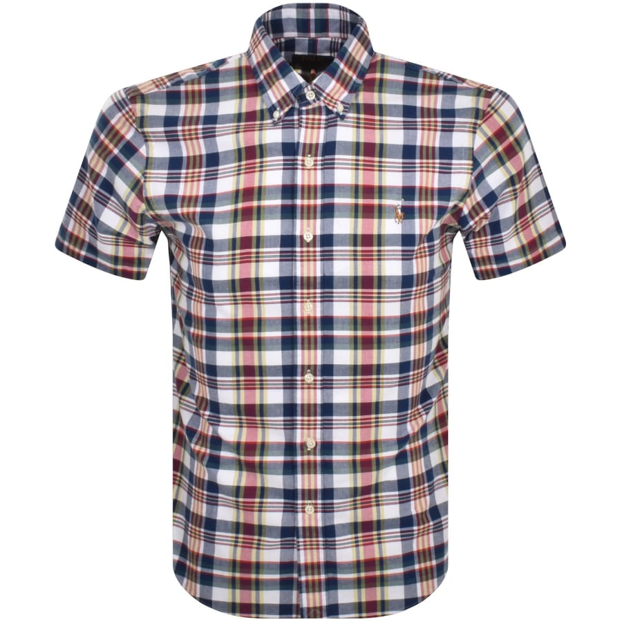 Ralph Lauren Short Sleeve Shirt White Mainline Menswear